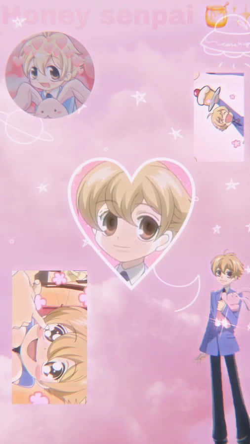 Honey Senpai Anime Collage Wallpaper