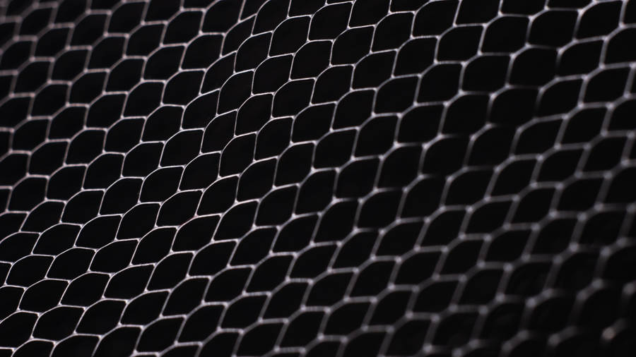 Honeycomb Metal Net Wallpaper