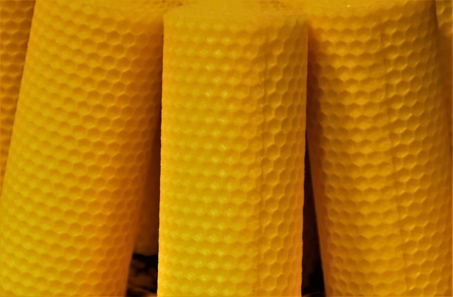 Honeycomb Pattern Rolls Wallpaper