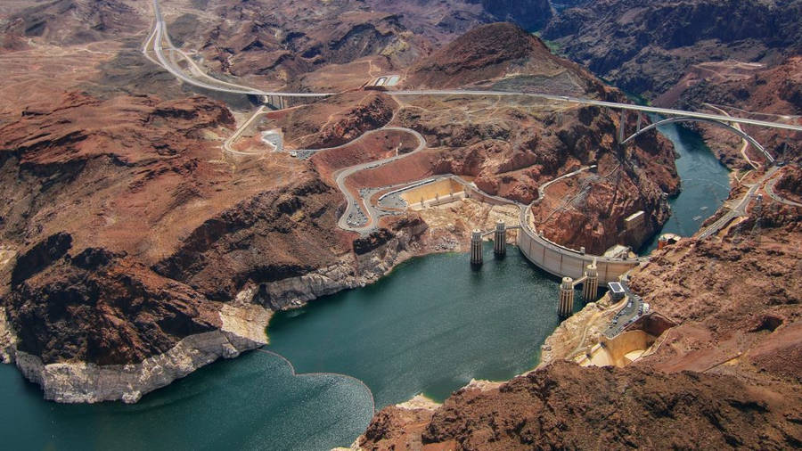 Hoover Dam 4k Desktop Wallpaper