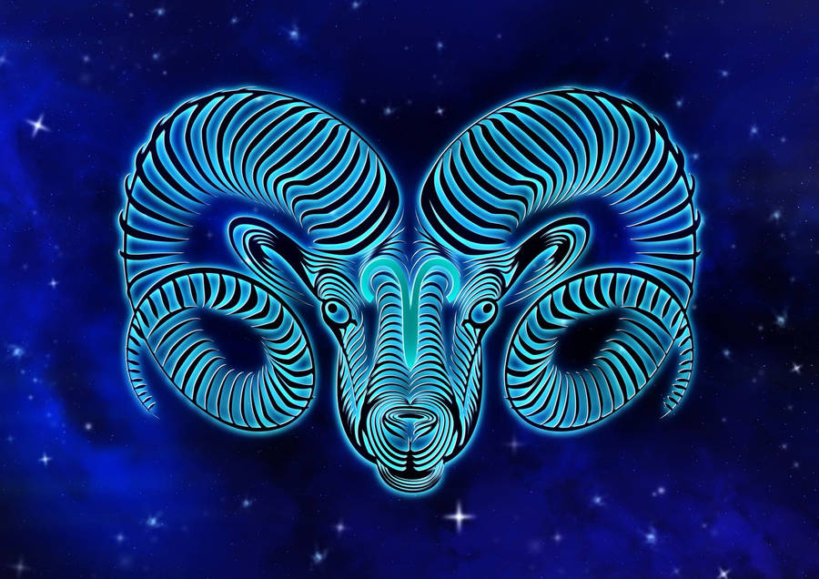 Horoscope Aries Sign Wallpaper