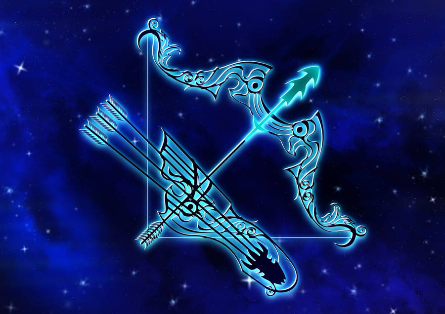 Horoscope Zodiac Of Sagittarius Wallpaper