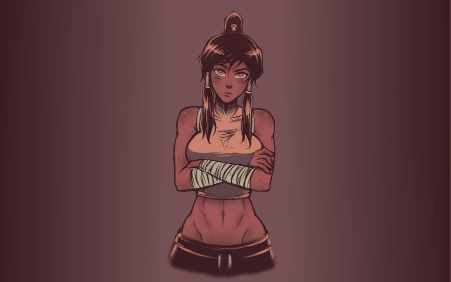 Hot Korra Art -the Legend Of Korra Wallpaper