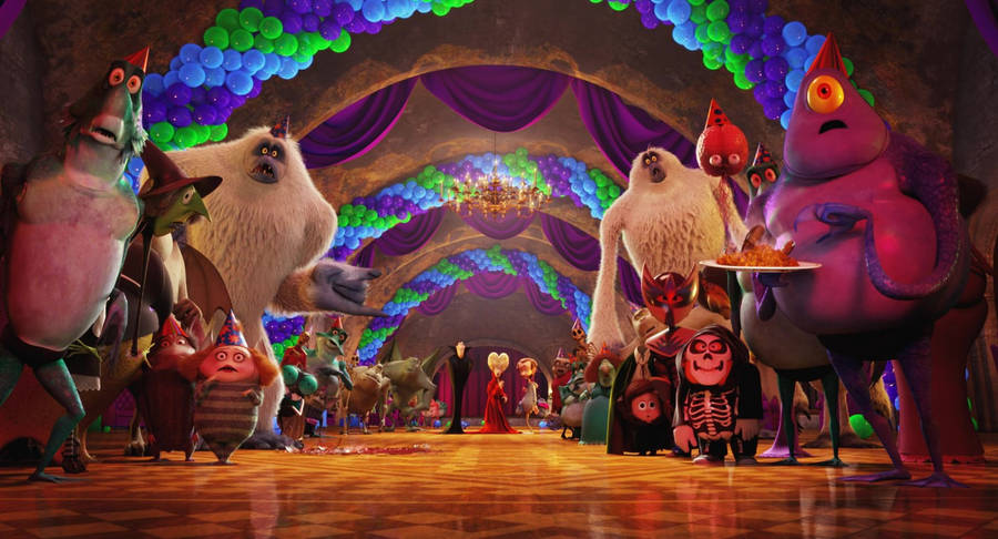 Hotel Transylvania Grand Party Wallpaper