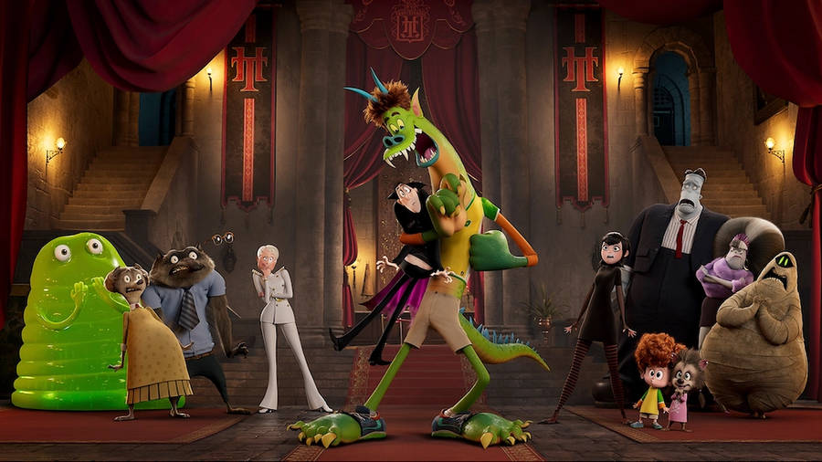 Hotel Transylvania Transformania Jonathan Dragon Wallpaper