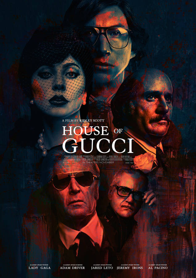 House Of Gucci Cool Poster Wallpaper