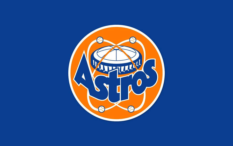 Houston Astros Vintage Logo Wallpaper