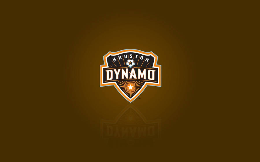 Houston Dynamo's Vibrant Logo Wallpaper