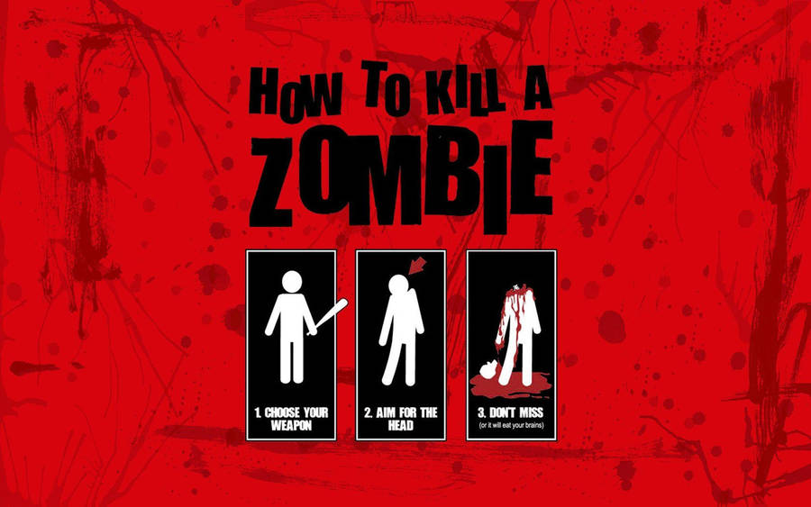 How To Kill Zombie Wallpaper