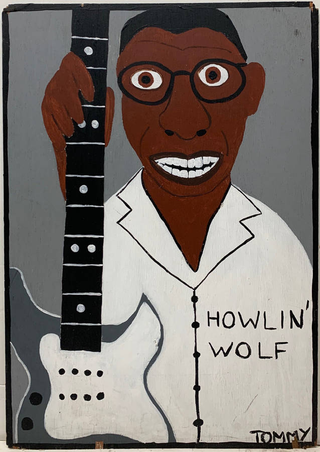 Howlin Wolf Fanart Painting Blues Singer Wallpaper