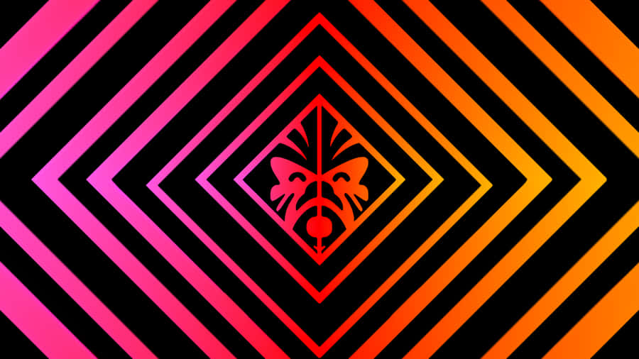 Hp Omen Geometric Design Wallpaper