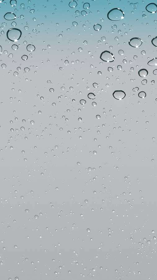 Htc Water Droplets On Screen Wallpaper