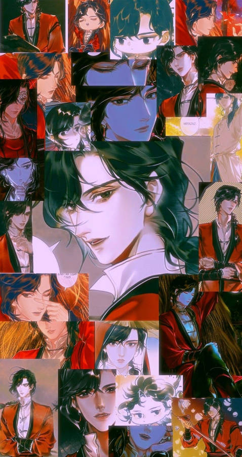 Hua Cheng Collage Art Wallpaper