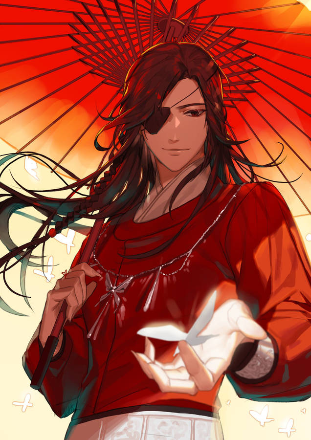 Hua Cheng Eye-patch Wallpaper