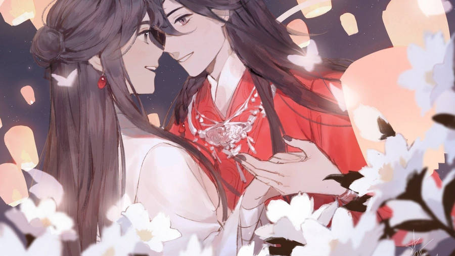 Hua Cheng With Xie Lian Wallpaper