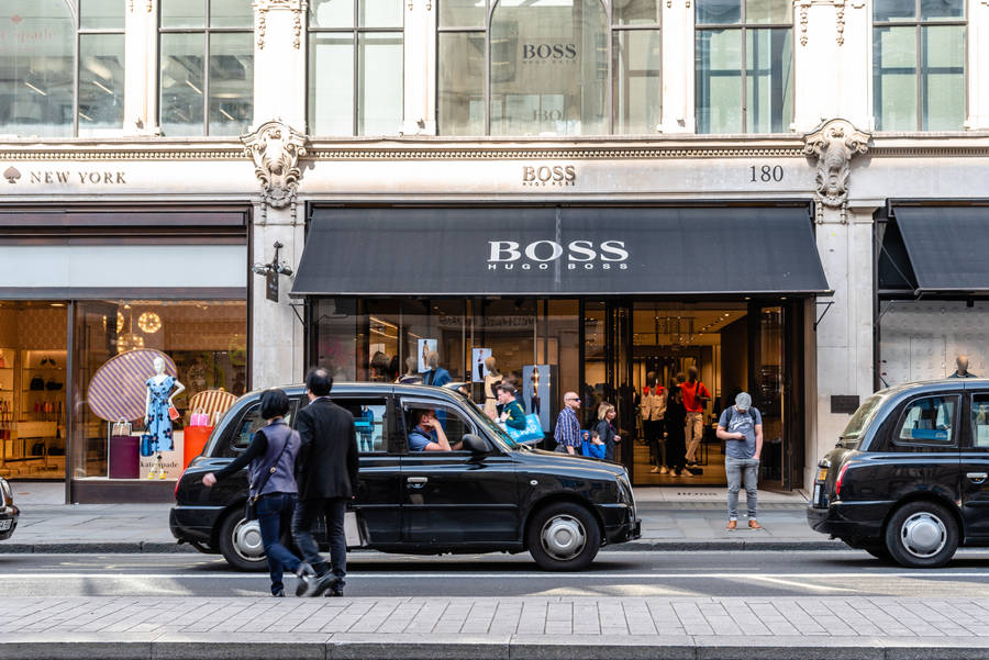 Hugo Boss New York Boutique Wallpaper