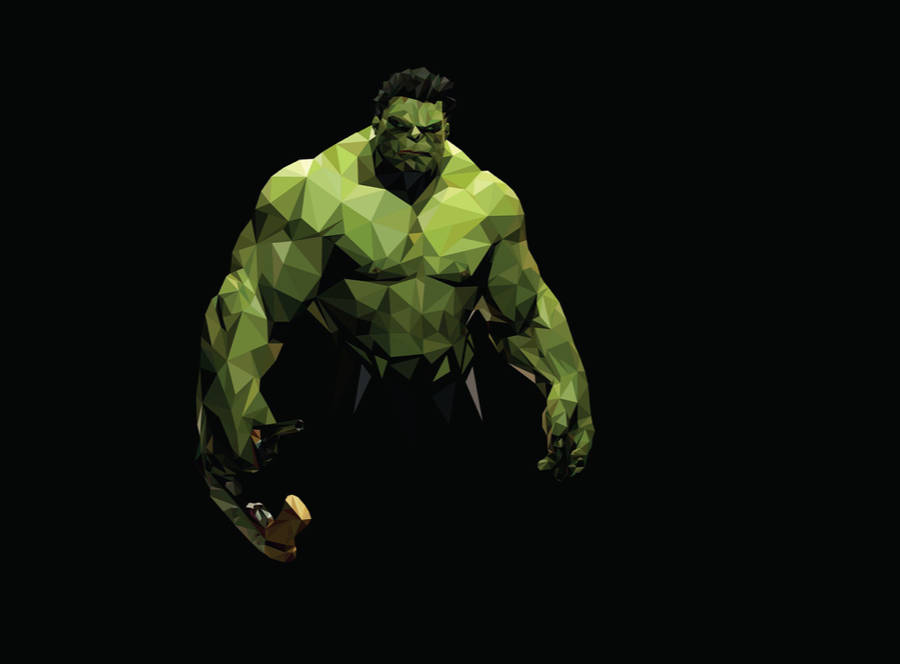 Hulk 4k Cartoon Wallpaper