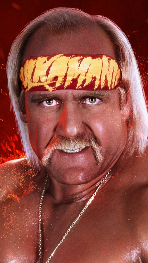 Hulk Hogan Yellow Hulkamania Bandana Wallpaper