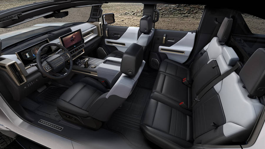 Hummer Car Interior Wallpaper