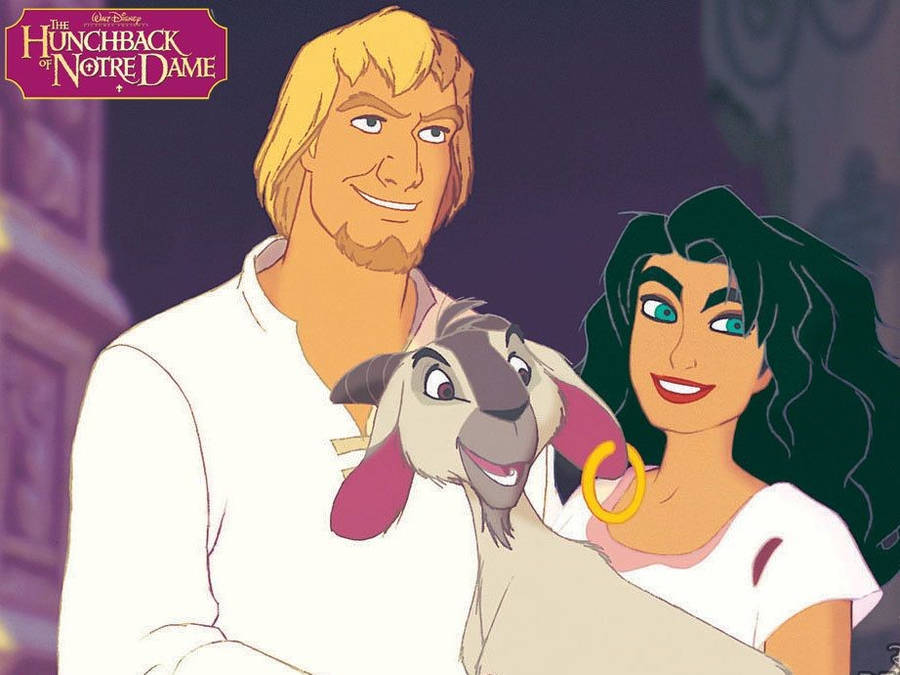 Hunchback Of Notre Dame Couple Wallpaper