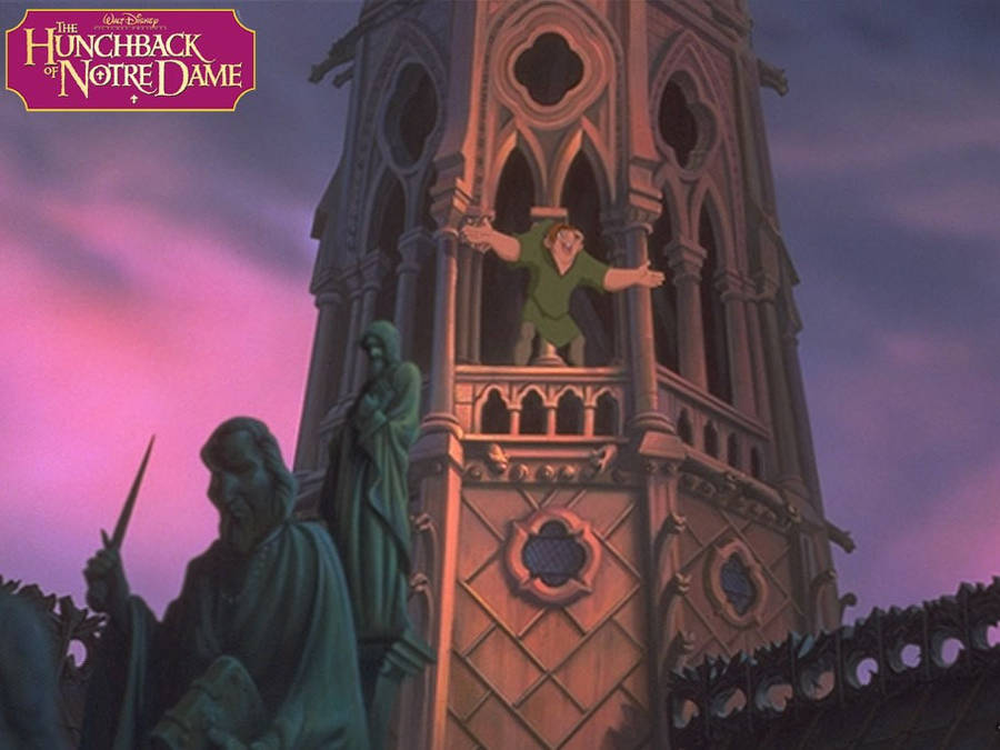 Hunchback Of Notre Dame Tower Window Wallpaper