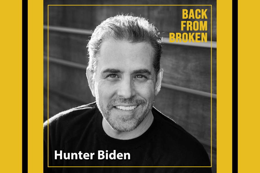 Hunter Biden Back From Broken Wallpaper