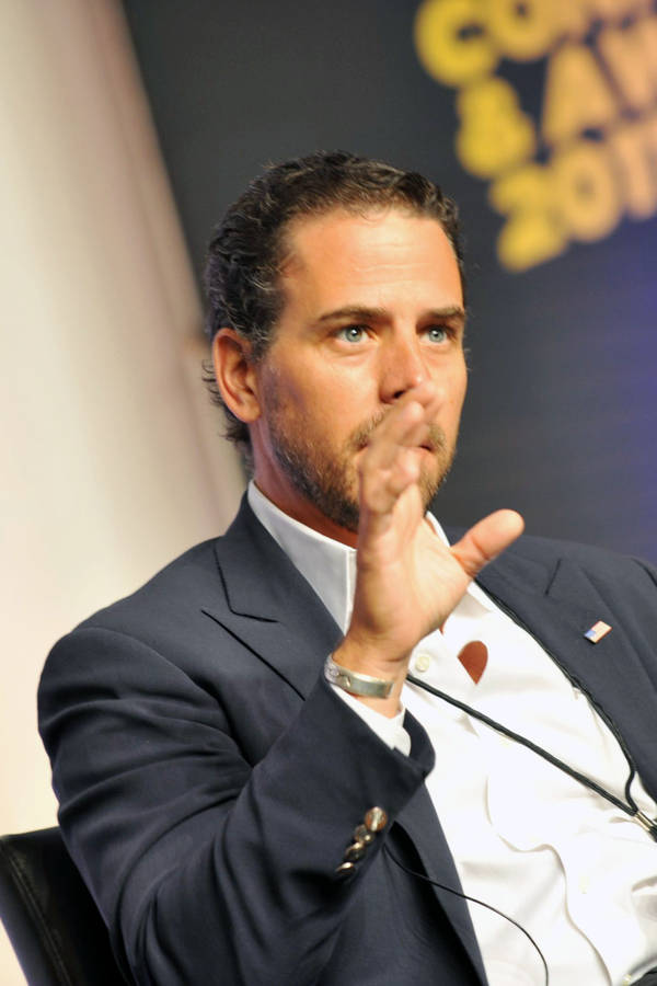 Hunter Biden Gesturing Wallpaper