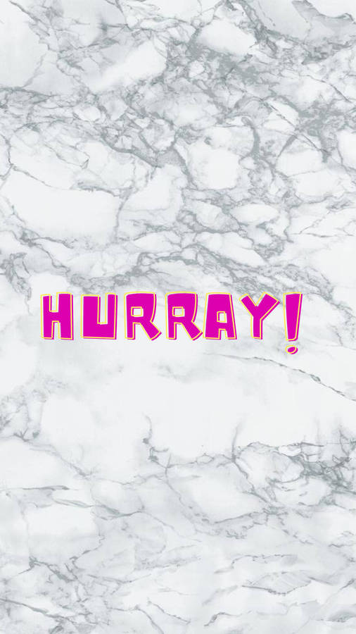 Hurray Black White Marble Iphone Wallpaper