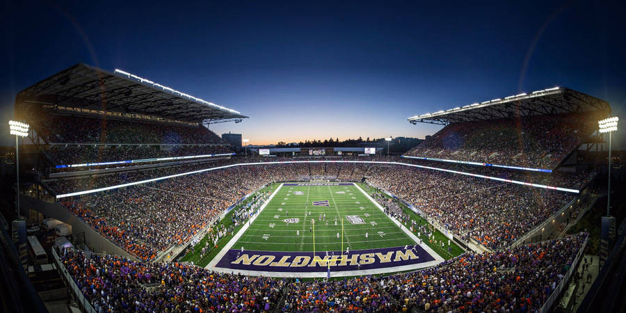 Husky Stadium University Of Washington Wallpaper