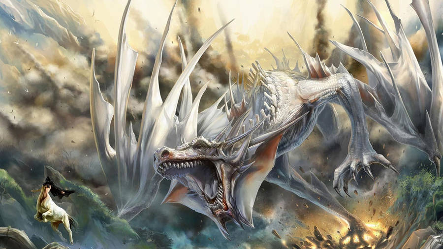 Hybrid Eastern Dragon Wallpaper