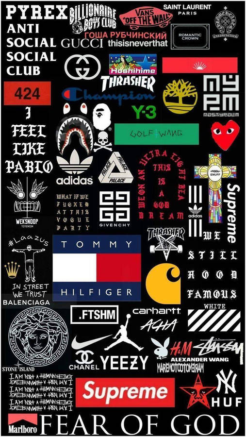 Hypebeast Brands Wallpaper