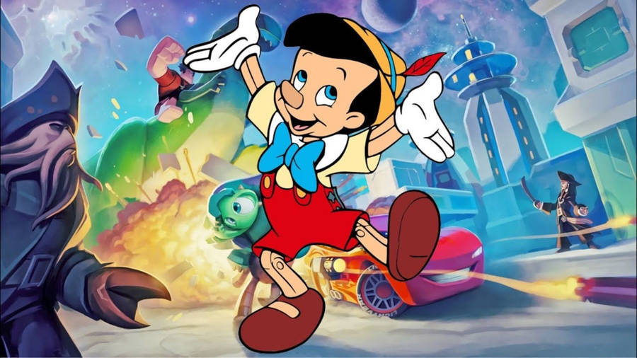 Hyper Pinocchio Wallpaper