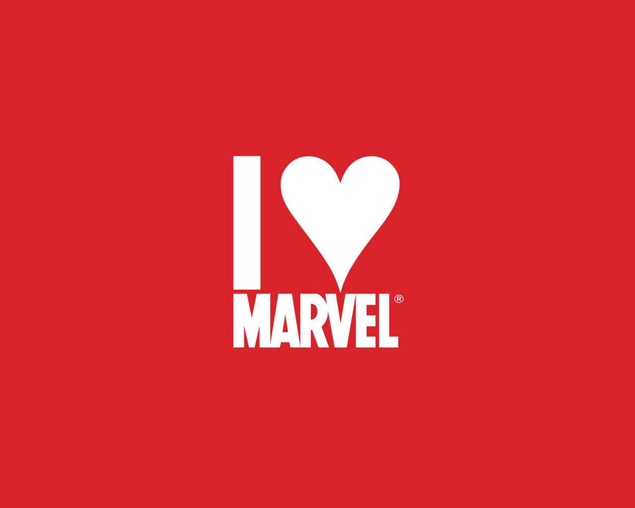 I Love Marvel Wallpaper