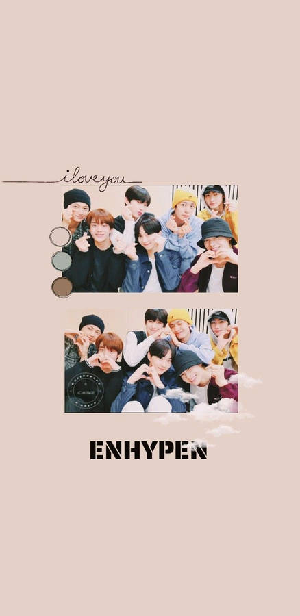 I Love You Enhypen Aesthetic Wallpaper