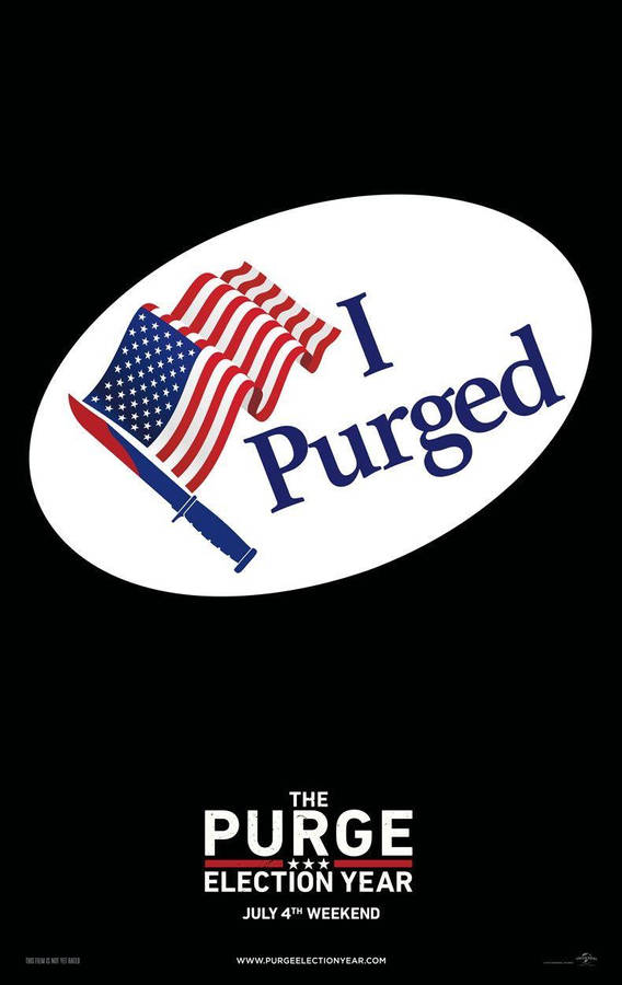 I Purged The Purge Portrait Wallpaper