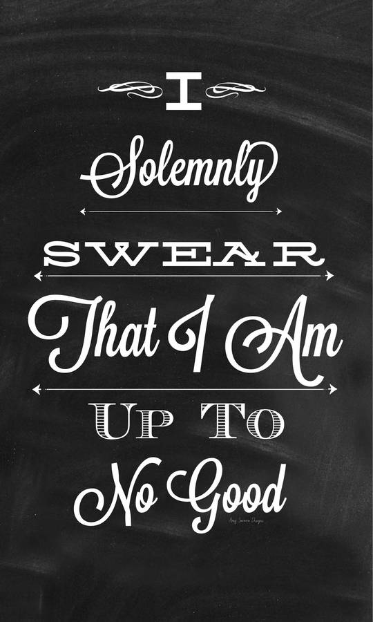 I Solemnly Swear Harry Potter Iphone Wallpaper