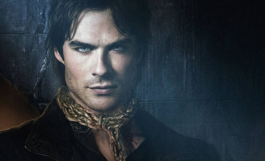 Ian Somerhalder In Vampire Diaries Wallpaper