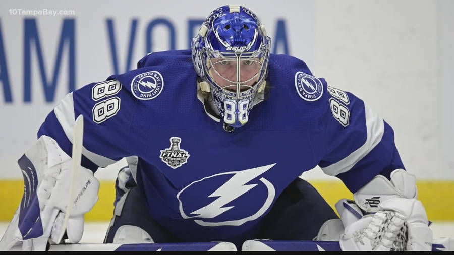 Ice Hockey Goaltender Andrei Vasilevskiy Wallpaper