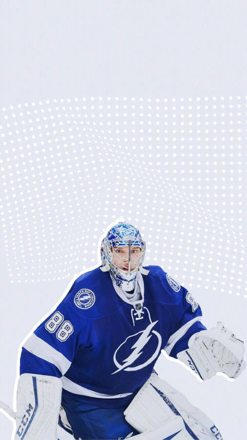 Ice Hockey League Andrei Vasilevskiy Poster Wallpaper