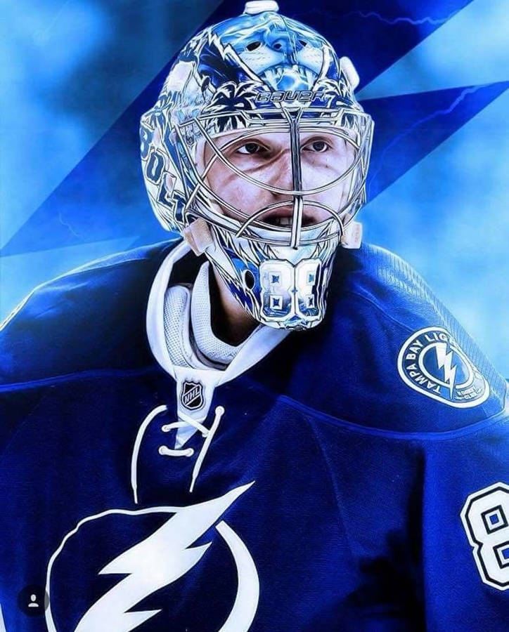 Ice Hockey Master Andrei Vasilevskiy Wallpaper