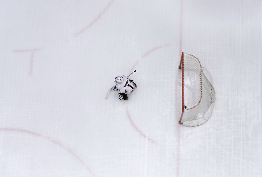 Ice Hockey Professional Goal Tender Wallpaper