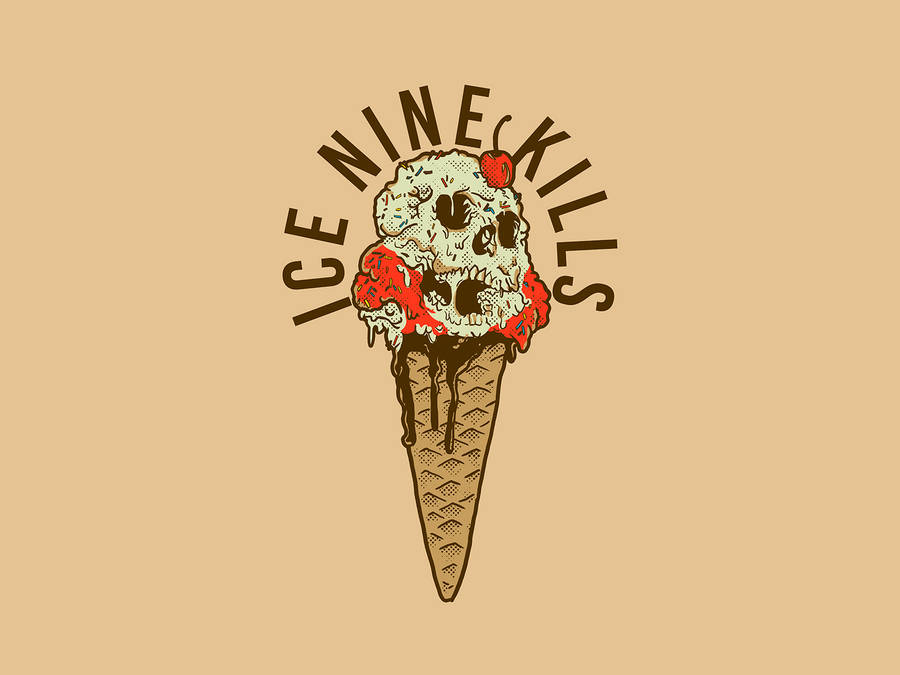 Ice Nine Kills Creepy Ice Cream Wallpaper