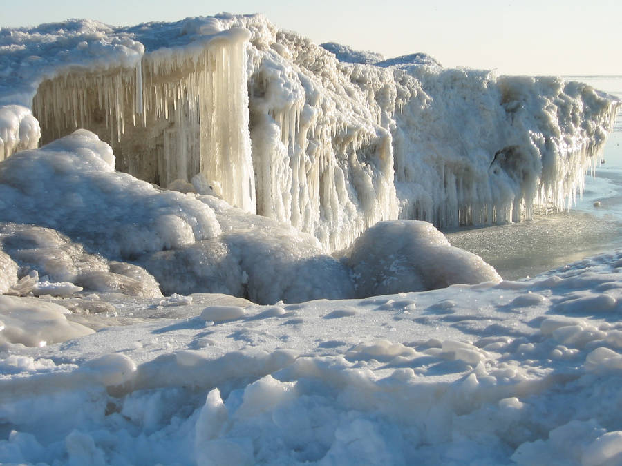 Iceberg Freezing Air Temperature Wallpaper