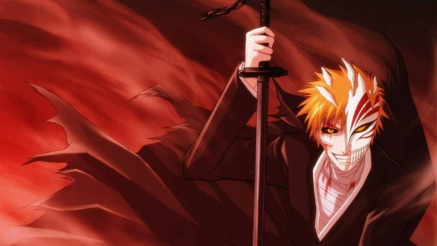 Ichigo Bankai Hollow Mask Wallpaper