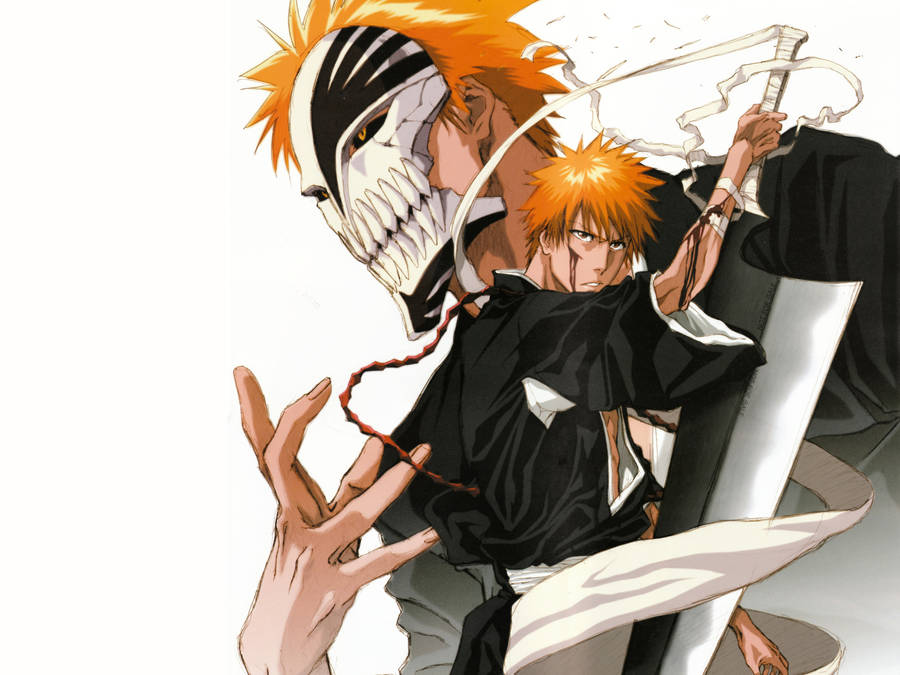 Ichigo Kurosaki Hollow Mask Wallpaper