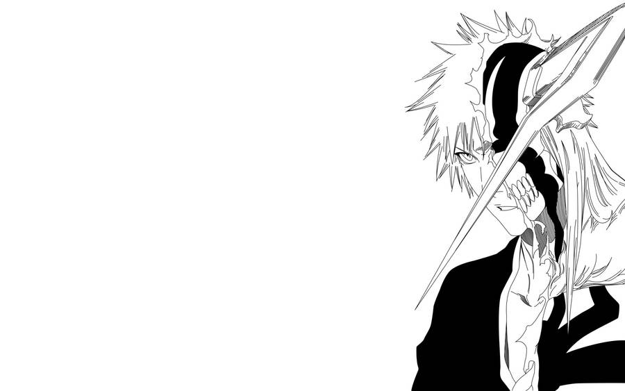 Ichigo Kurosaki Sketch Wallpaper