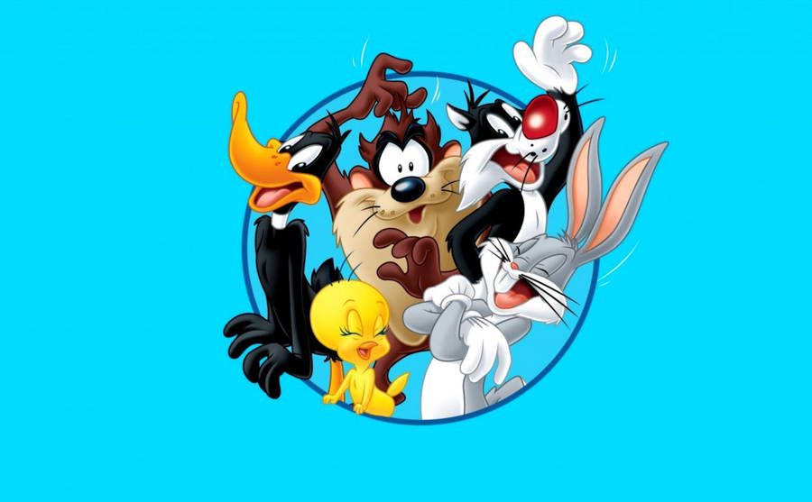 Iconic Bugs Bunny And Friends Wallpaper