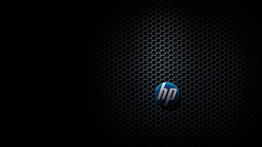 Iconic Hp Laptop Logo Wallpaper