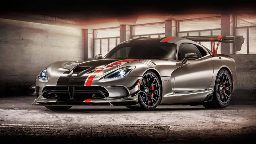 Iconic Style And Electric Speed - The 2019 Dodge Viper Wallpaper