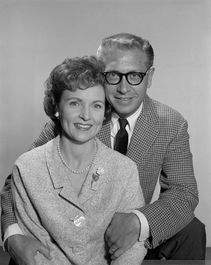 Iconic Television Stars Betty White And Allen Ludden In Their Prime. Wallpaper